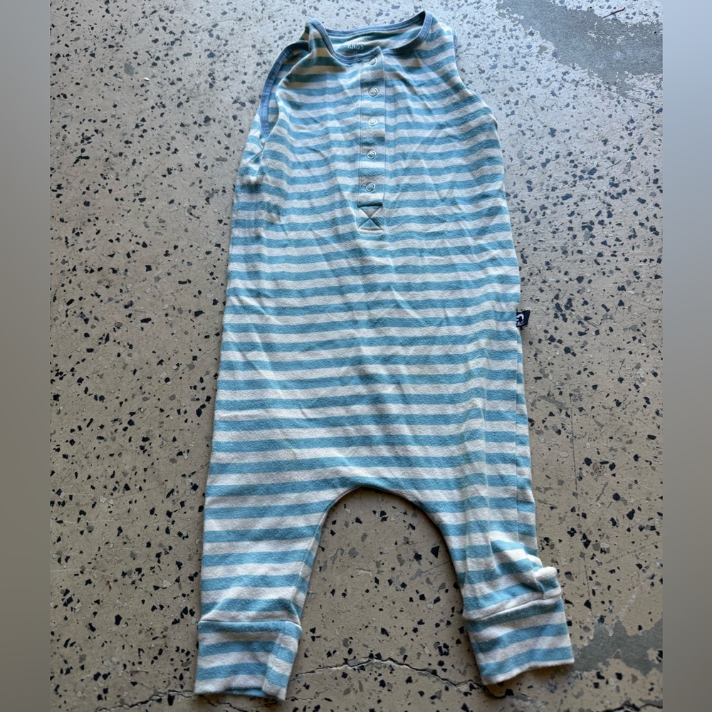 Rags Striped Blue and White Kids 2